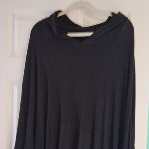 Lane Bryant Charcoal Cowl Neck Sweater